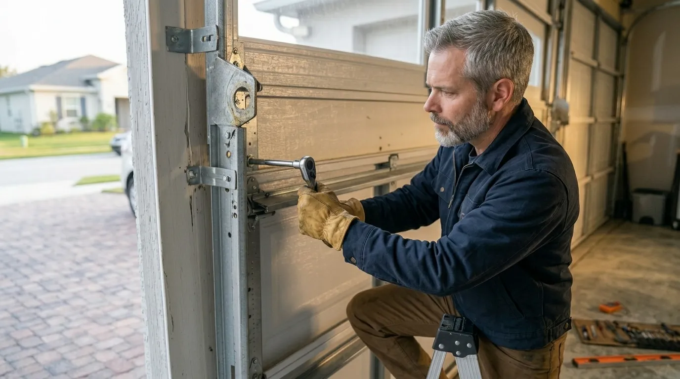 Garage door work by Muskegon Garage Door Pros in Muskegon, MI