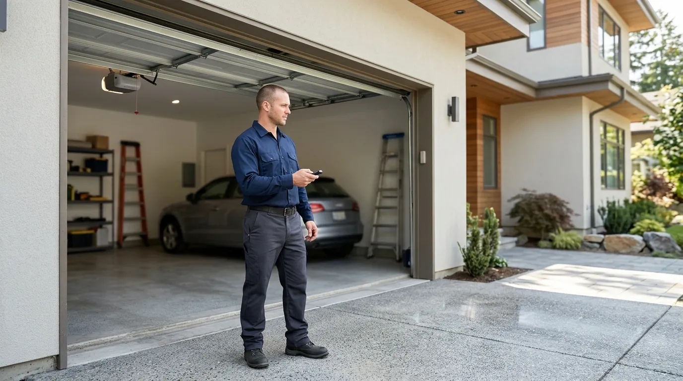 Garage door work by Muskegon Garage Door Pros in Muskegon, MI