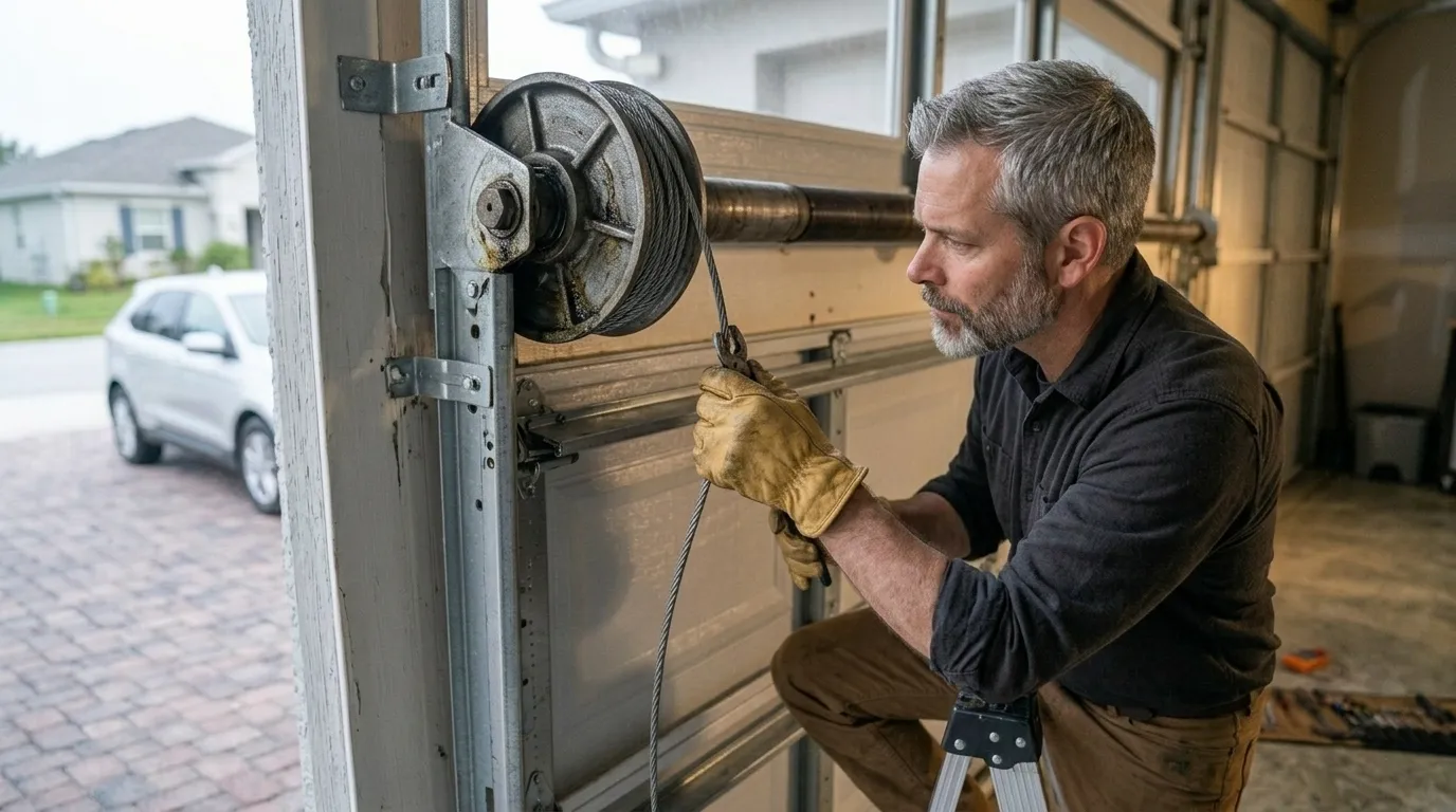 Garage door work by Muskegon Garage Door Pros in Muskegon, MI