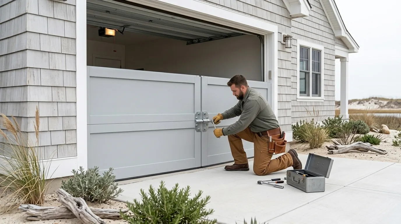 Garage door work by Muskegon Garage Door Pros in Muskegon, MI