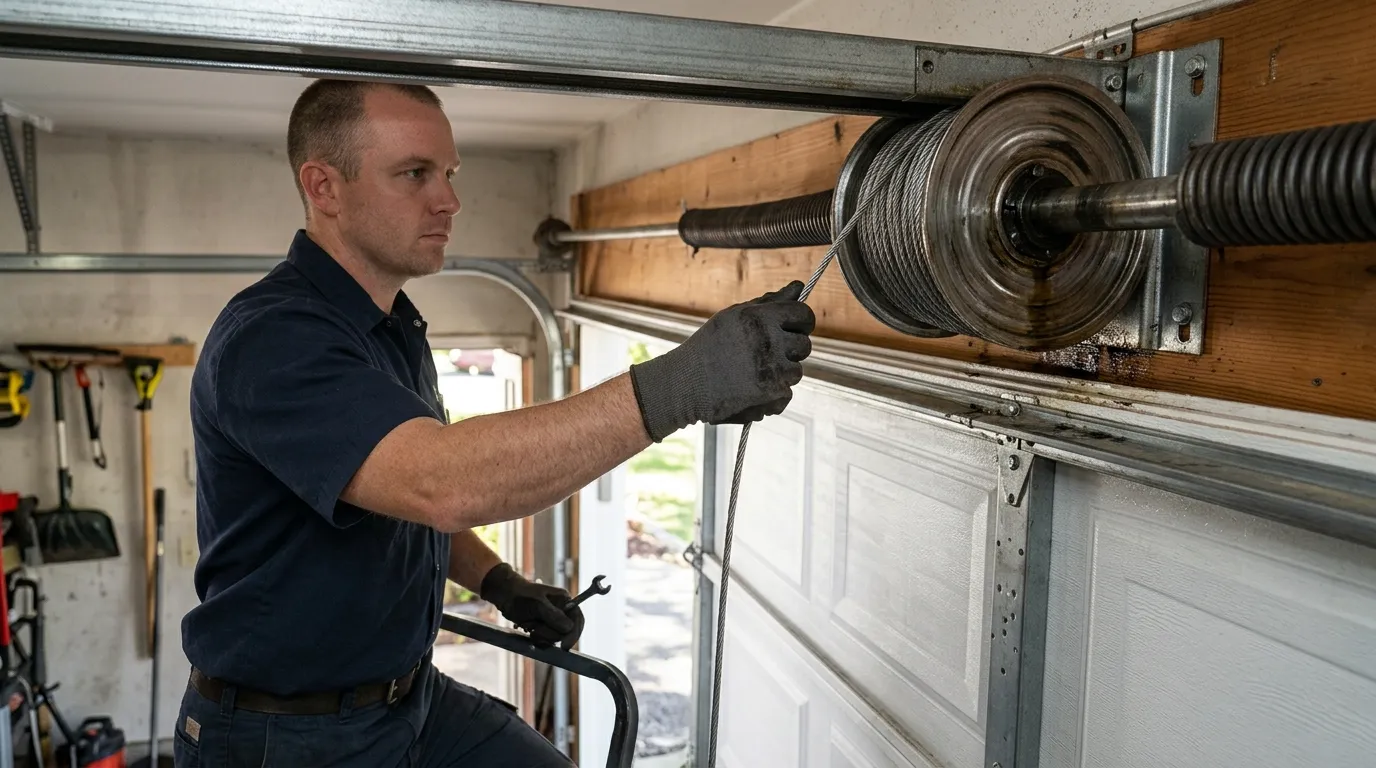 Garage door work by Muskegon Garage Door Pros in Muskegon, MI